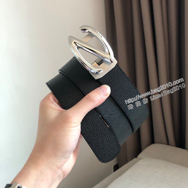 Zegna男士皮帶 傑尼亞自動平滑款腰帶  jjp1467